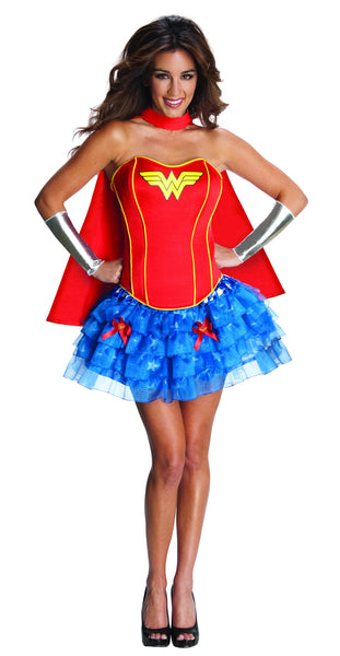 Outlet Corset Halloween Classic Wonder Woman Adult Costume Outfit