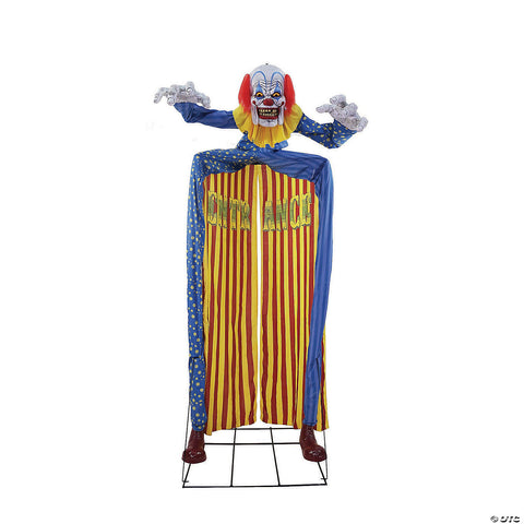 10 ft. Looming Clown Archway Animated Halloween Prop Decoration - HalloweenCostumes4U.com - Decorations