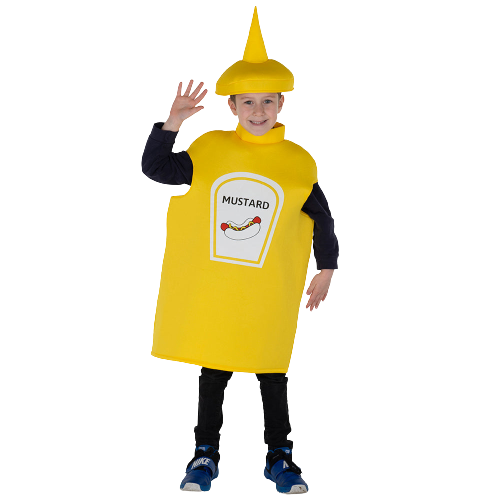 Kids Mustard Bottle Costume - HalloweenCostumes4U.com - Kids Costumes