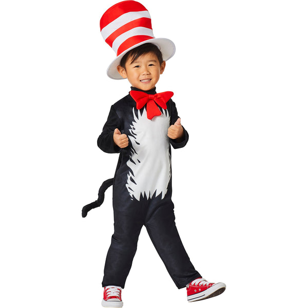 Toddlers Dr. Seuss Cat in the Hat Costume - HalloweenCostumes4U.com - Kids Costumes