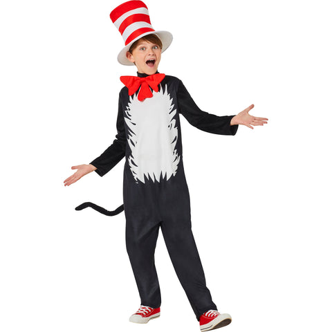 Kids Dr. Seuss Cat in the Hat Costume - HalloweenCostumes4U.com - Kids Costumes