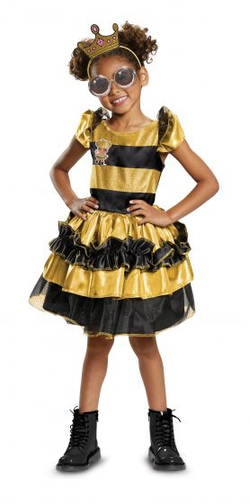 Girls LOL Surprise! Deluxe Queen Bee Costume - HalloweenCostumes4U.com - Kids Costumes