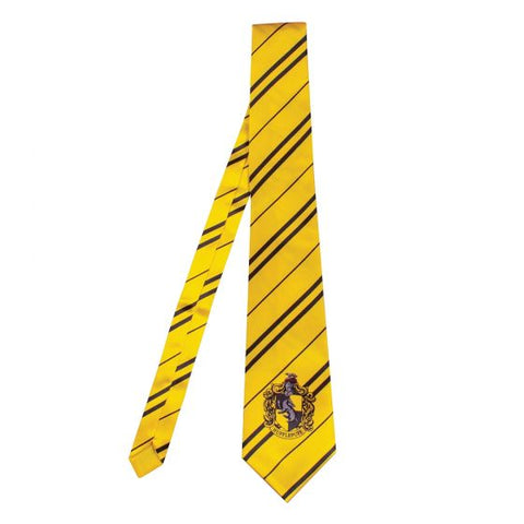 Adults Harry Potter Hufflepuff Tie Costume Accessory - HalloweenCostumes4U.com - Costume Props & Accessories