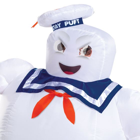 Adults Ghostbusters Staypuft Marshmallow Inflatable Costume