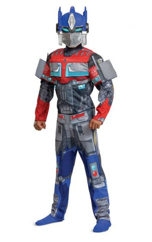 Boys Transformers Optimus Prime Classic Muscle Costume - HalloweenCostumes4U.com - Kids Costumes