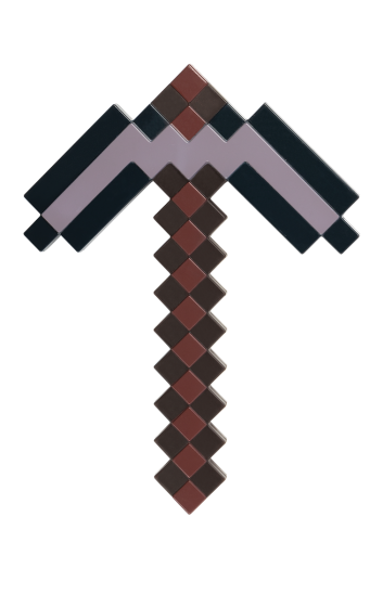 Minecraft Netherite Pickaxe Costume Prop Accessory