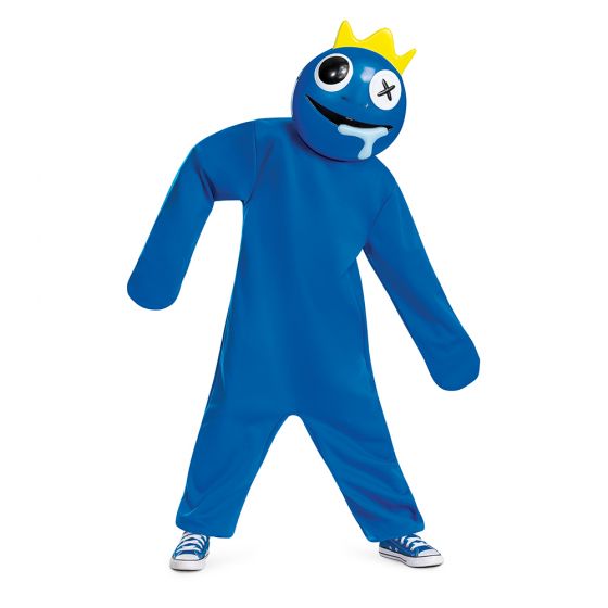 Costume bleu classique Rainbow Friends de Roblox pour enfants