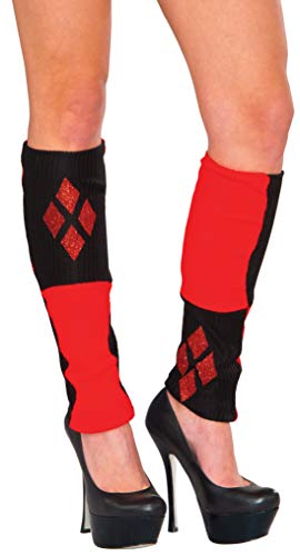 DC Comics Harley Quinn Leg Warmers Costume Accessory - HalloweenCostumes4U.com - Costume Props & Accessories