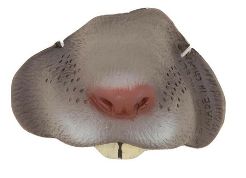 Gray Mouse Nose Costume Accessory - HalloweenCostumes4U.com - Costume Props & Accessories