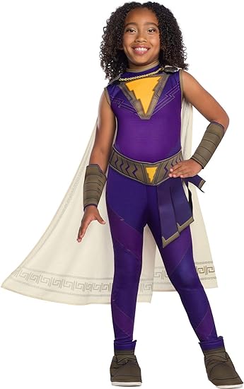 Girls Deluxe DC Comics Shazam Darla Costume - HalloweenCostumes4U.com - Kids Costumes