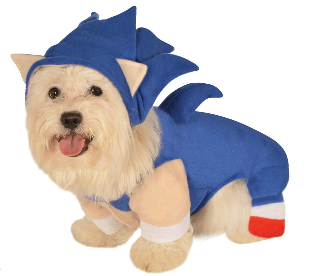 Pets Sonic The Hedgehog Costume - HalloweenCostumes4U.com - Pet Costumes & Accessories