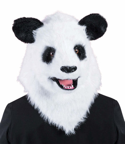 Deluxe Plush Overhead Panda Costume Mask - HalloweenCostumes4U.com - Costume Props & Accessories