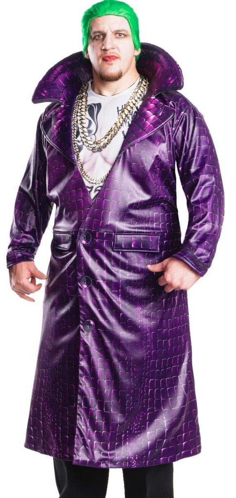 Mens DC Comics Suicide Squad Plus Size Deluxe Joker Costume - HalloweenCostumes4U.com - Adult Costumes