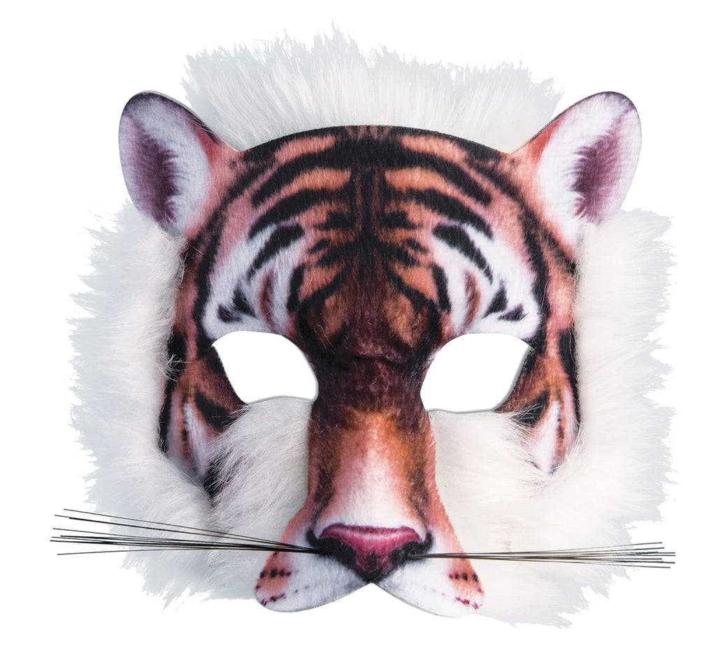 Tiger Face Mask Costume Accessory - HalloweenCostumes4U.com - Costume Props & Accessories