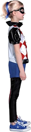 Girls Batman Harley Quinn Costume - HalloweenCostumes4U.com - Kids Costumes