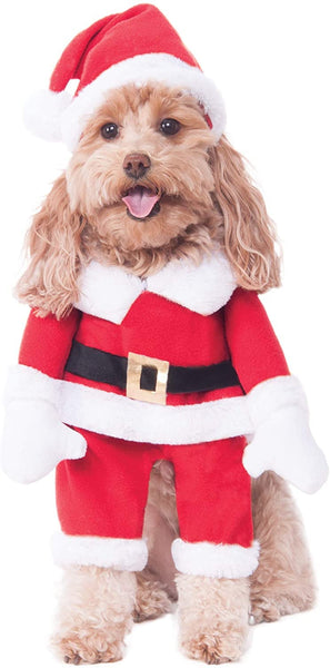 Pets Walking Santa Costume - HalloweenCostumes4U.com - Pet Costumes & Accessories