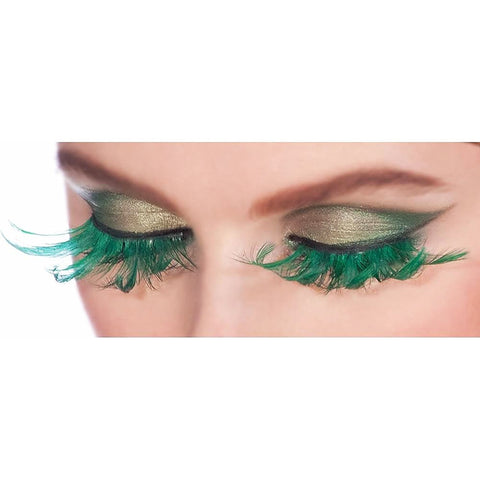 Green St. Patrick's Day Fairy Eyelashes Costume Accessory - HalloweenCostumes4U.com - Costume Props & Accessories