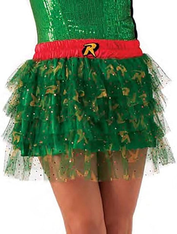 Women's Robin Skirt with Sequins - HalloweenCostumes4U.com - Costume Props & Accessories