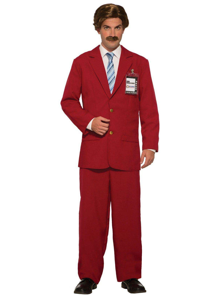 Mens Anchorman Ron Burgundy Costume - HalloweenCostumes4U.com - Adult Costumes