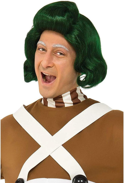 Adults Willy Wonka & The Chocolate Factory Oompa Loompa Wig - HalloweenCostumes4U.com - Costume Props & Accessories