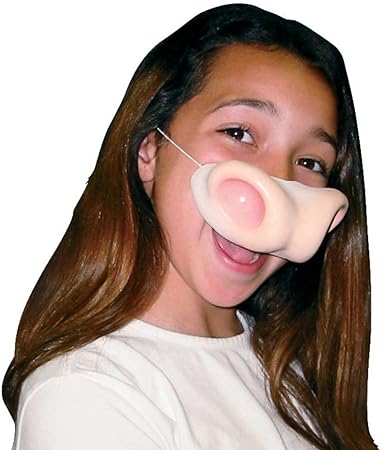 Cow Nose Costume Accessory - HalloweenCostumes4U.com - Costume Props & Accessories