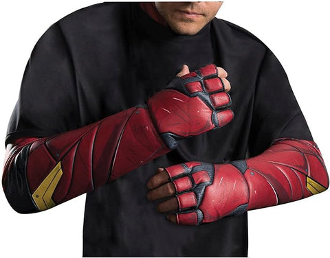 Adults DC Comics The Flash Gloves - HalloweenCostumes4U.com - Costume Props & Accessories