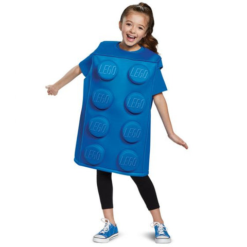 Kids Blue Lego Brick Costume