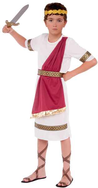 Boys Julius Caesar Costume - HalloweenCostumes4U.com - Kids Costumes