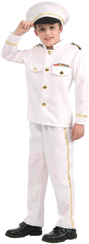 Boys Navy Admiral Costume - HalloweenCostumes4U.com - Kids Costumes