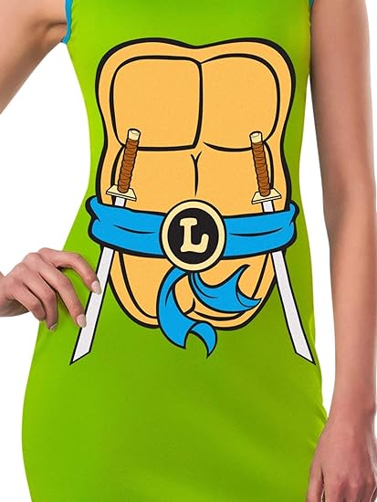 Women's Teenage Mutant Ninja Turtles Leonardo Dress Costume - HalloweenCostumes4U.com - Adult Costumes