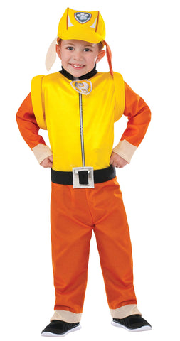 Kids Paw Patrol Rubble Costume - HalloweenCostumes4U.com - Kids Costumes