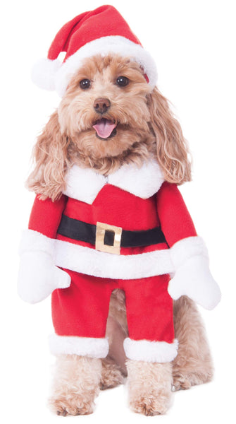 Pets Walking Santa Costume - HalloweenCostumes4U.com - Pet Costumes & Accessories