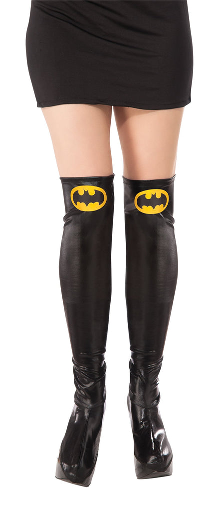 DC Comics Batgirl Boot Top Covers Costume Accessory - HalloweenCostumes4U.com - Costume Props & Accessories