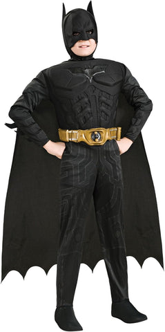 Boys DC Comics Deluxe Muscle Chest Batman Costume - HalloweenCostumes4U.com - Kids Costumes