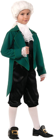 Kids Deluxe Thomas Jefferson Costume - HalloweenCostumes4U.com - Kids Costumes