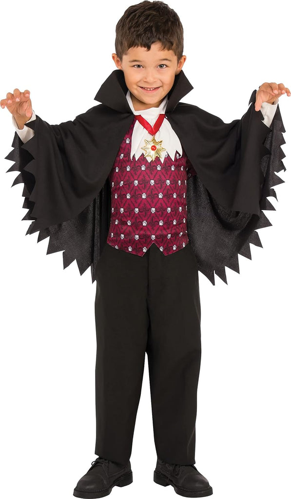 Boys Little Dracula Vampire Costume - HalloweenCostumes4U.com - Kids Costumes