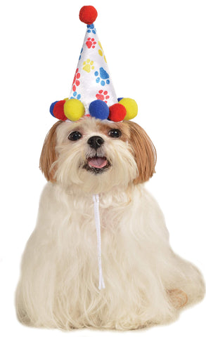 Pets Birthday Hat Costume Accessory - HalloweenCostumes4U.com - Pet Costumes & Accessories