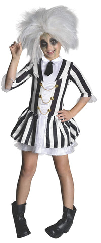 Girls Beetlejuice Costume - HalloweenCostumes4U.com - Kids Costumes