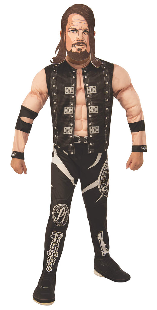 Boys WWE Deluxe AJ Styles Costume - HalloweenCostumes4U.com - Kids Costumes