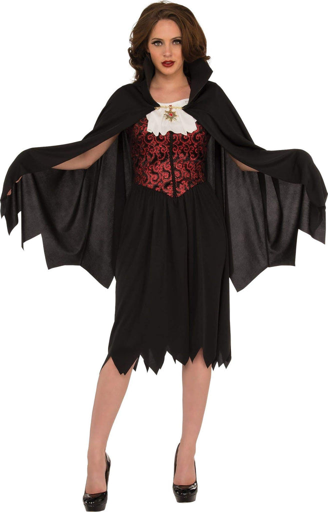 Womens Lady Dracula Vampire Costume - HalloweenCostumes4U.com - Adult Costumes