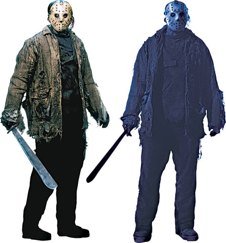 Friday the 13th Jason Voorhees Wall Decal Decoration - HalloweenCostumes4U.com - Decorations