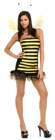 Womens/Teens Secret Wishes Busy Bee Costume - HalloweenCostumes4U.com - Adult Costumes