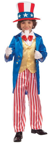 Kids Deluxe Uncle Sam Costume - HalloweenCostumes4U.com - Kids Costumes