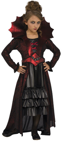 Girls Victorian Vampire Costume - HalloweenCostumes4U.com - Kids Costumes