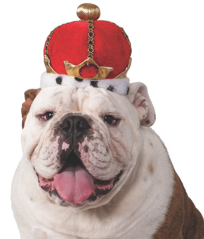 Pets Royal King's Crown Costume Accessory - HalloweenCostumes4U.com - Pet Costumes & Accessories