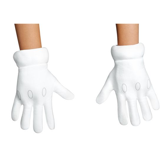 Kids Nintendo Super Mario Brothers Costume Gloves