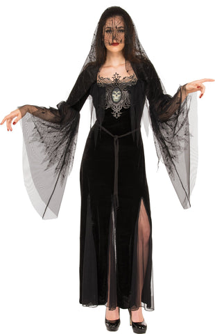 Womens Mourning Maiden Costume - HalloweenCostumes4U.com - Adult Costumes