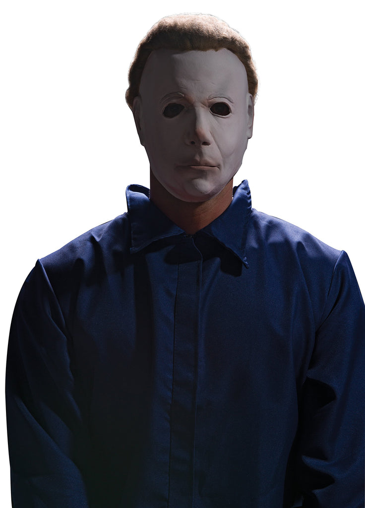 Halloween Movie Michael Myers Costume Mask with Plush Hair - HalloweenCostumes4U.com - Costume Props & Accessories