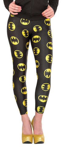 DC Comics Batgirl Costume Leggings Tights Stockings - HalloweenCostumes4U.com - Costume Props & Accessories