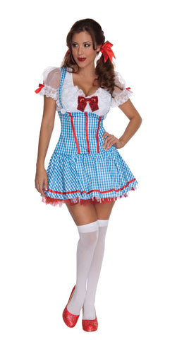 Womens Secret Wishes The Wizard of Oz Dorothy Costume - HalloweenCostumes4U.com - Adult Costumes